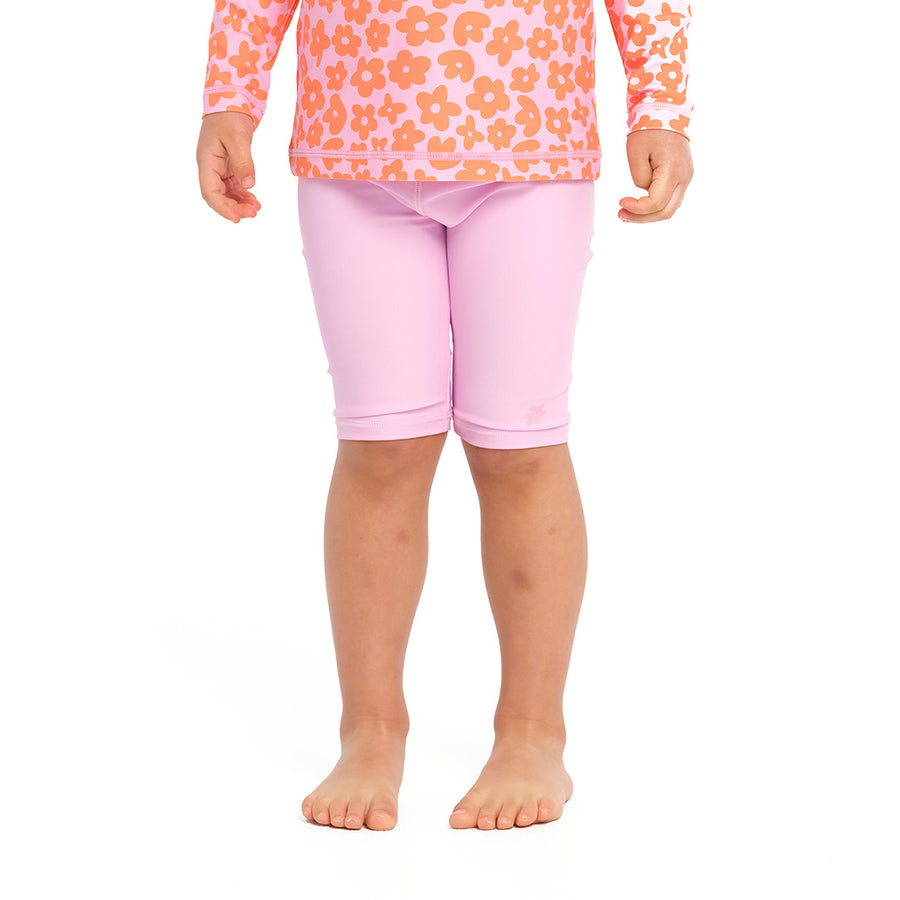 Cancer Council | Infant Swim Shorts - Front | Sweet Lilac | UPF50+ Protection