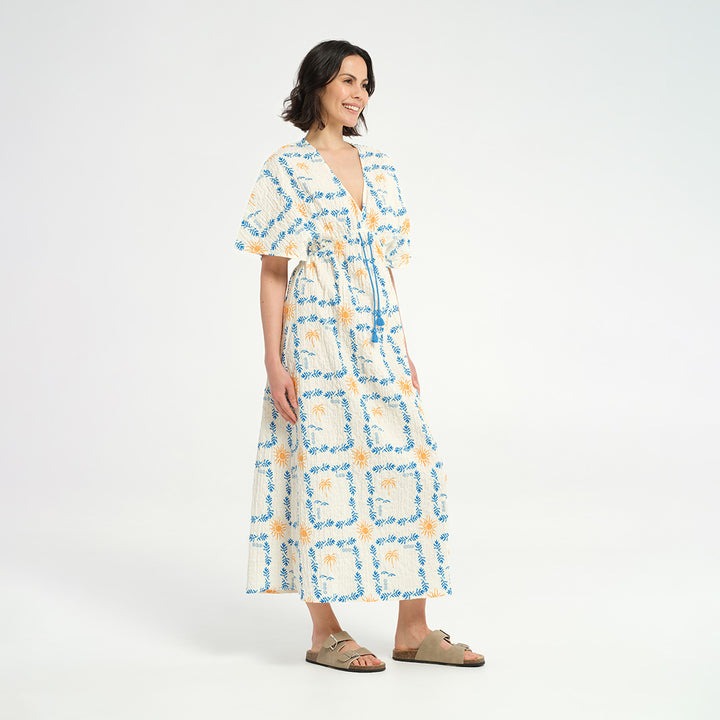 Cancer Council | Womens Gardenia Cover Up Dress - Angle