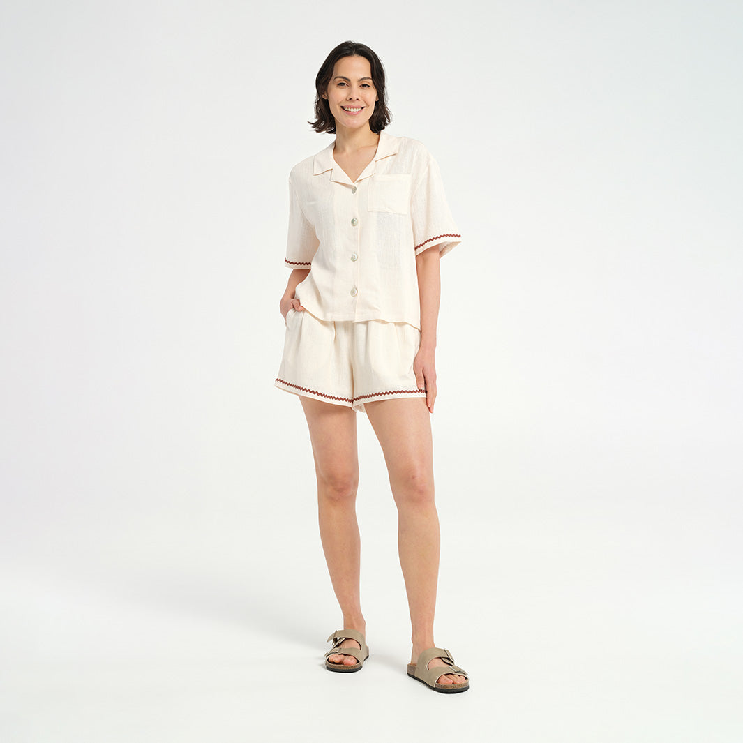 Cancer Council | Womens Vintage Beach Cover Up Shirt - Lifestyle | UPF50+ Protection