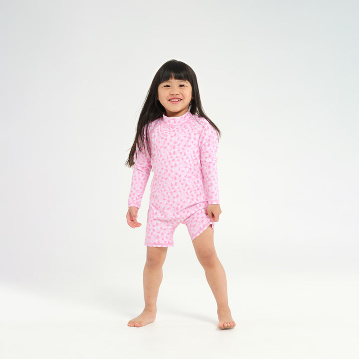 Cancer Council | 
Infant Candy LS Swim Zip Suit - Action |  UPF50+ Protection