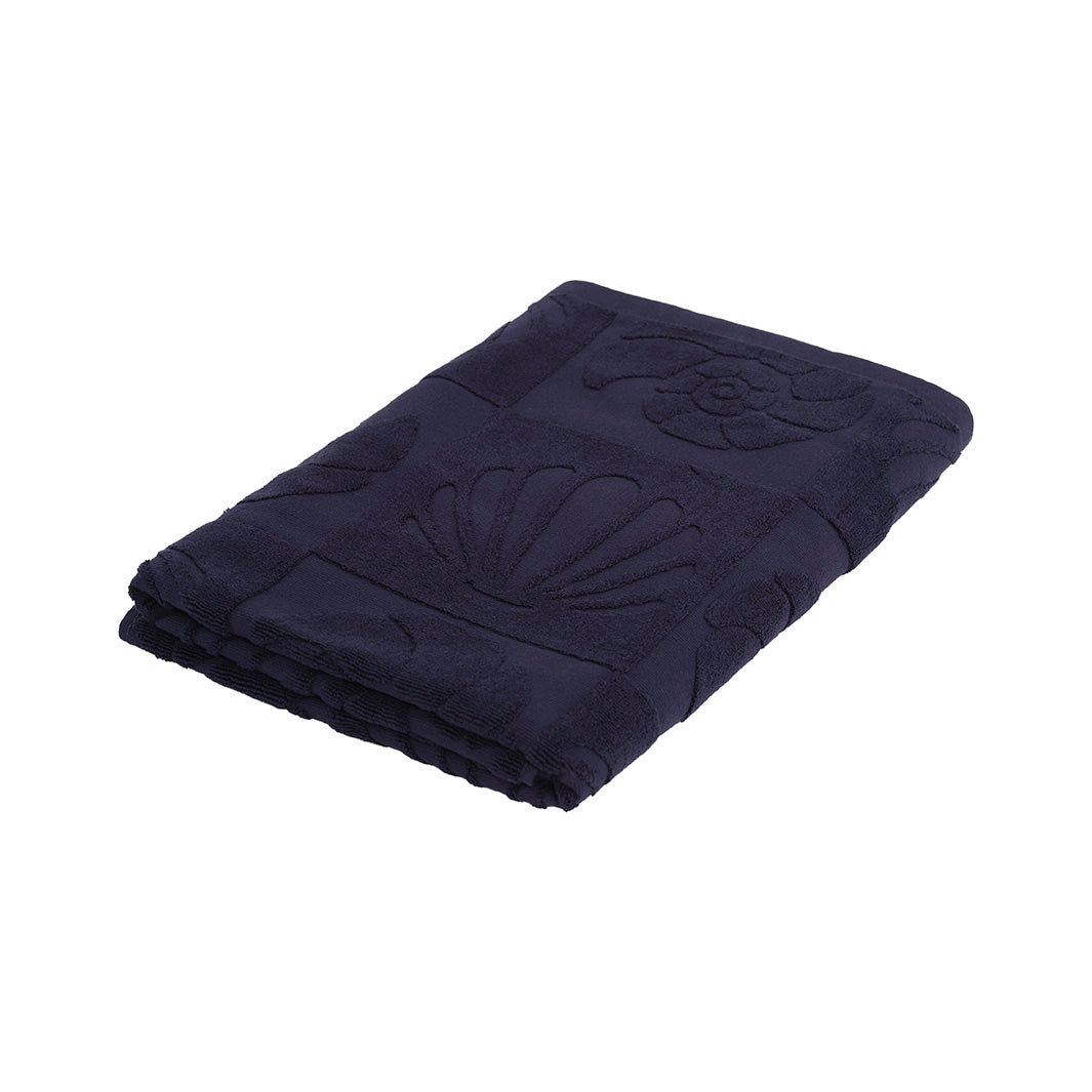 Jacquard Towel - Peacoat