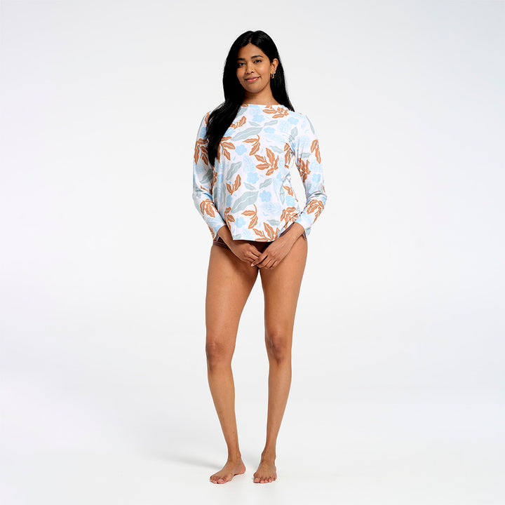 Cancer Council | Womens Breeze Oversized LS Rashie | Full | UPF50+ Protection