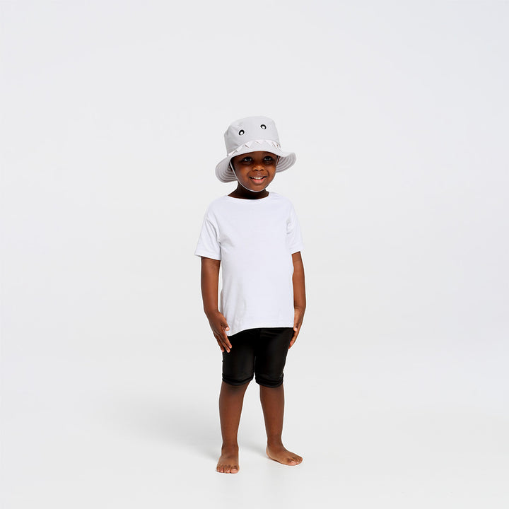 Cancer Council | Toddler Shark Bucket Hat | Full Body | UPF50+ Protection