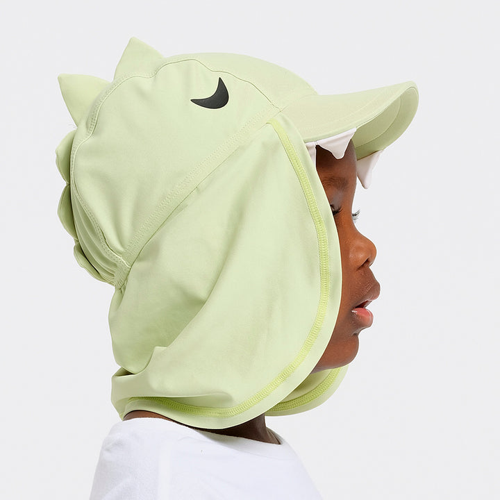 Cancer Council | Toddler Crocodile Swim Bucket Hat | Side| UPF50+ Protection