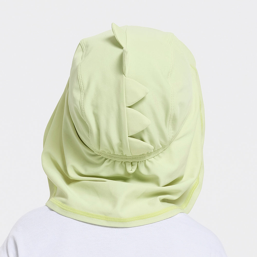 Cancer Council | Toddler Crocodile Swim Bucket Hat | Rear | UPF50+ Protection