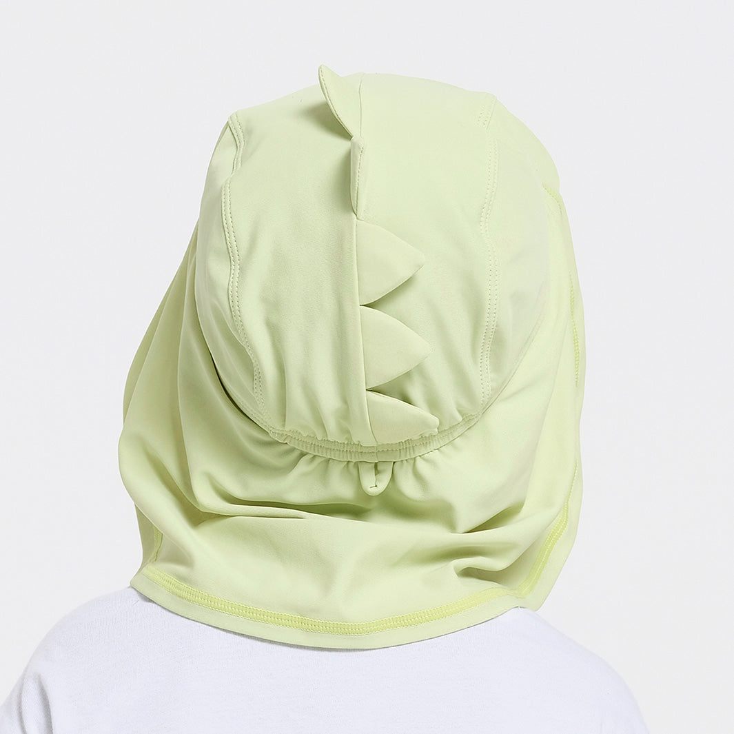 Cancer Council | Toddler Crocodile Swim Bucket Hat | Rear | UPF50+ Protection