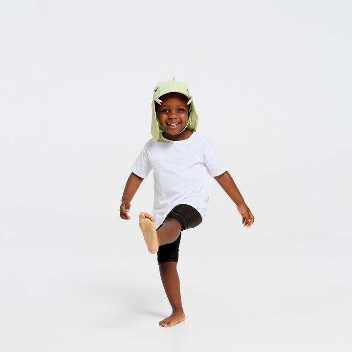 Cancer Council | Toddler Crocodile Swim Bucket Hat | Front | UPF50+ Protection