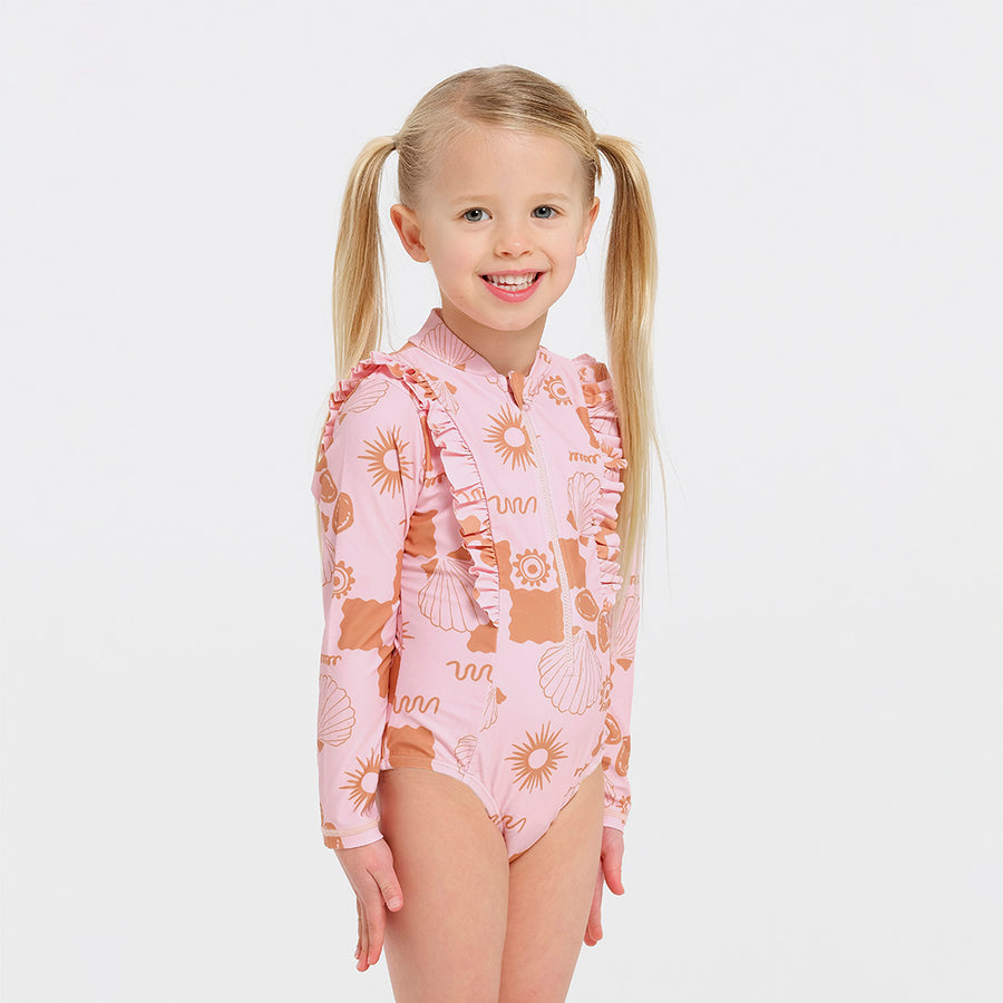 Cancer Council | Toddler Summer Holiday Paddle Suit | Front | UPF50+ Protection