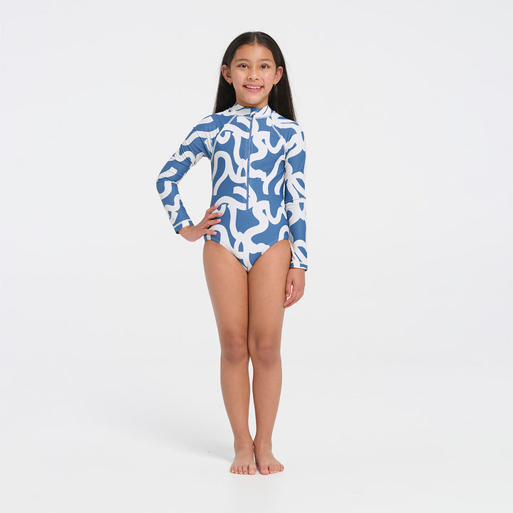 Cancer Council | Kids Waves Paddle Suit | Full | UPF50+ Protection