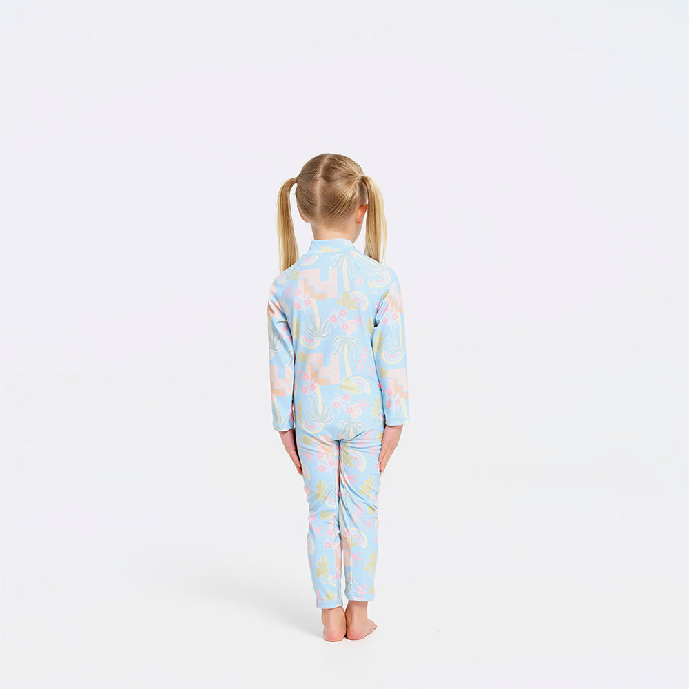 Cancer Council | Seaside Zip Suit | Back | UPF50+ Protection