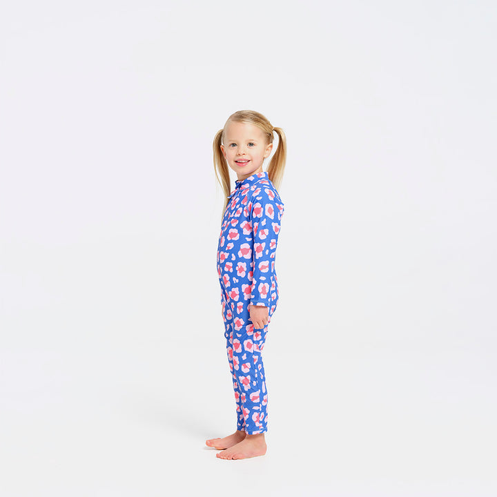 Cancer Council | Bloom Swim Zip Suit | Side | UPF50+ Protection