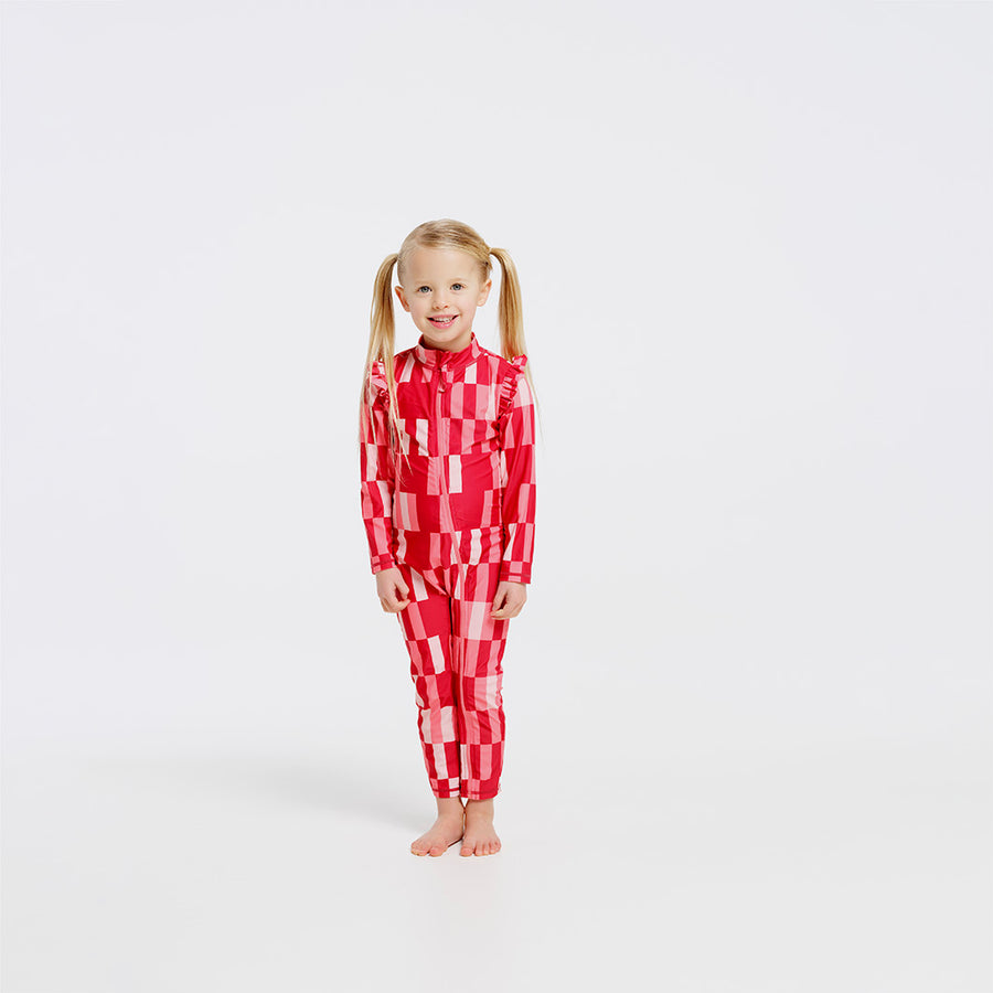 Cancer Council | Scarlett Swim Zip Suit | Front | UPF50+ Protection