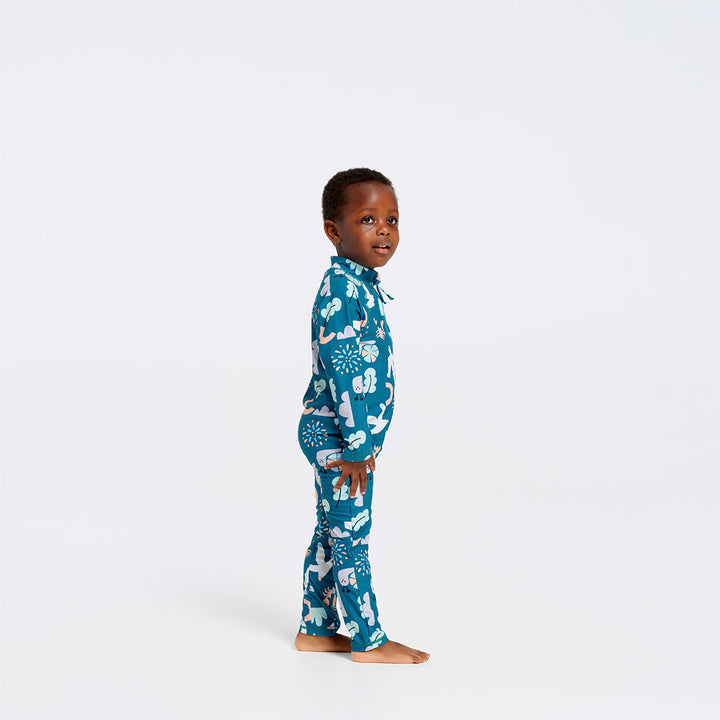 Cancer Council | Gull Swim Zip Suit | Side | UPF50+ Protection