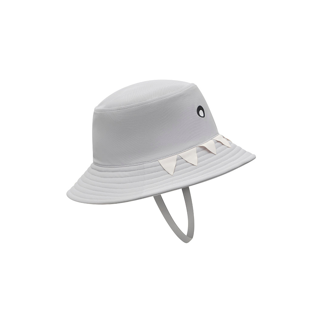 Cancer Council | Toddler Shark Bucket Hat | Side | UPF50+ Protection