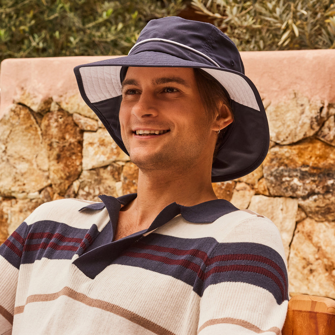 Marvin Bucket Hat - Navy