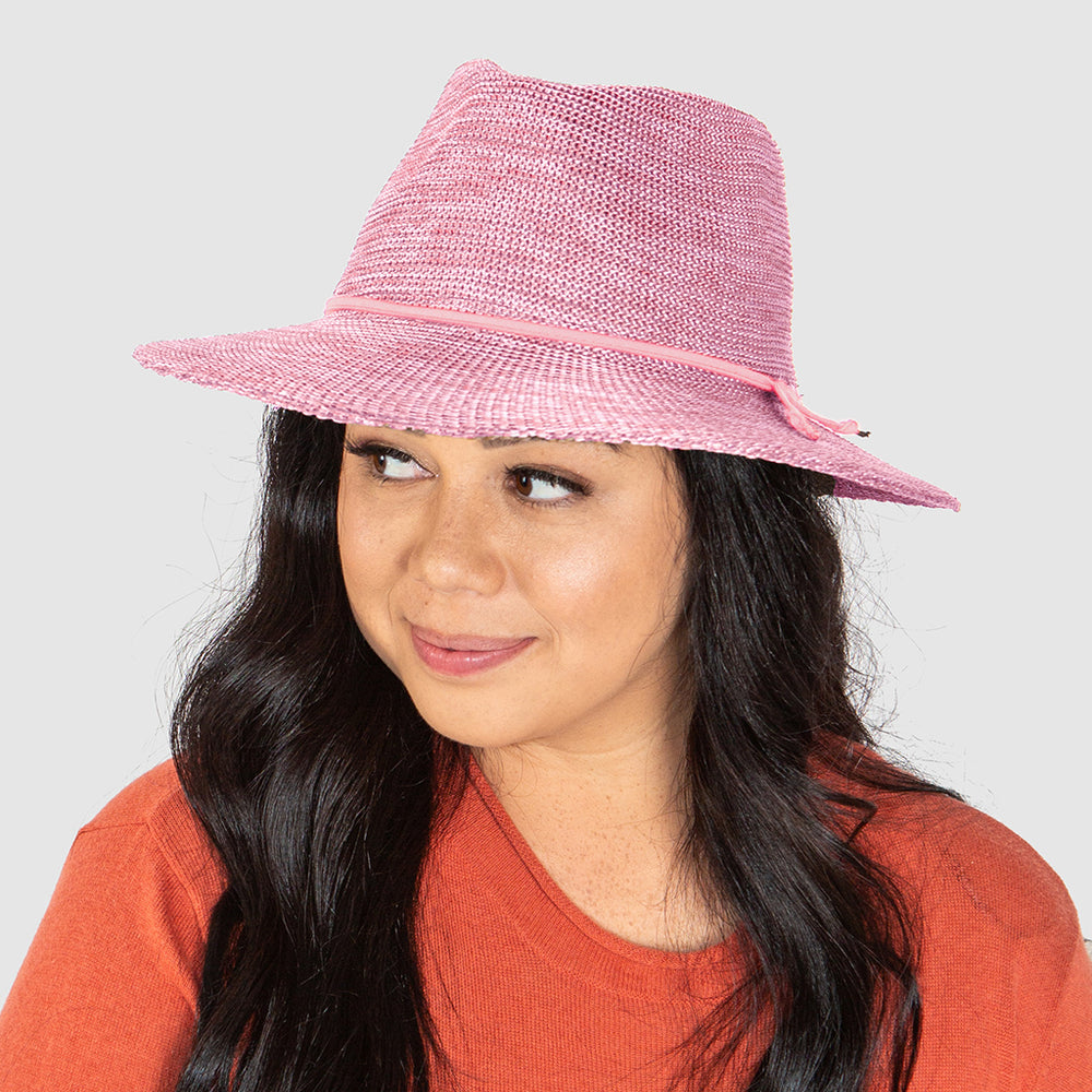 Cancer Council | Jacqui Mannish Hat - Lifestyle | Old Rose Pink | UPF50+ Protection