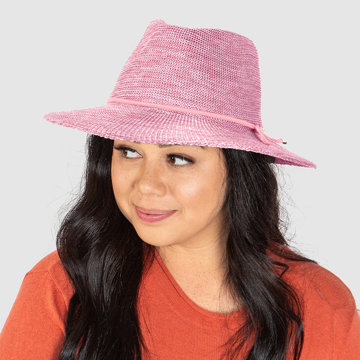 Cancer Council | Jacqui Mannish Hat - Lifestyle | Old Rose Pink | UPF50+ Protection