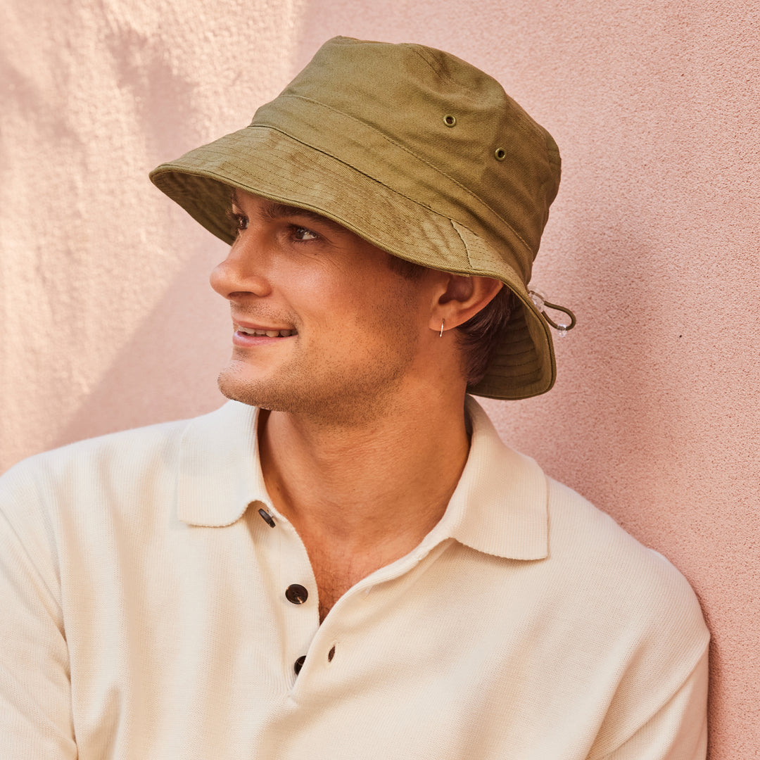 Cancer Council | Jester Bucket - Lifestyle | Khaki | UPF50+ Protection