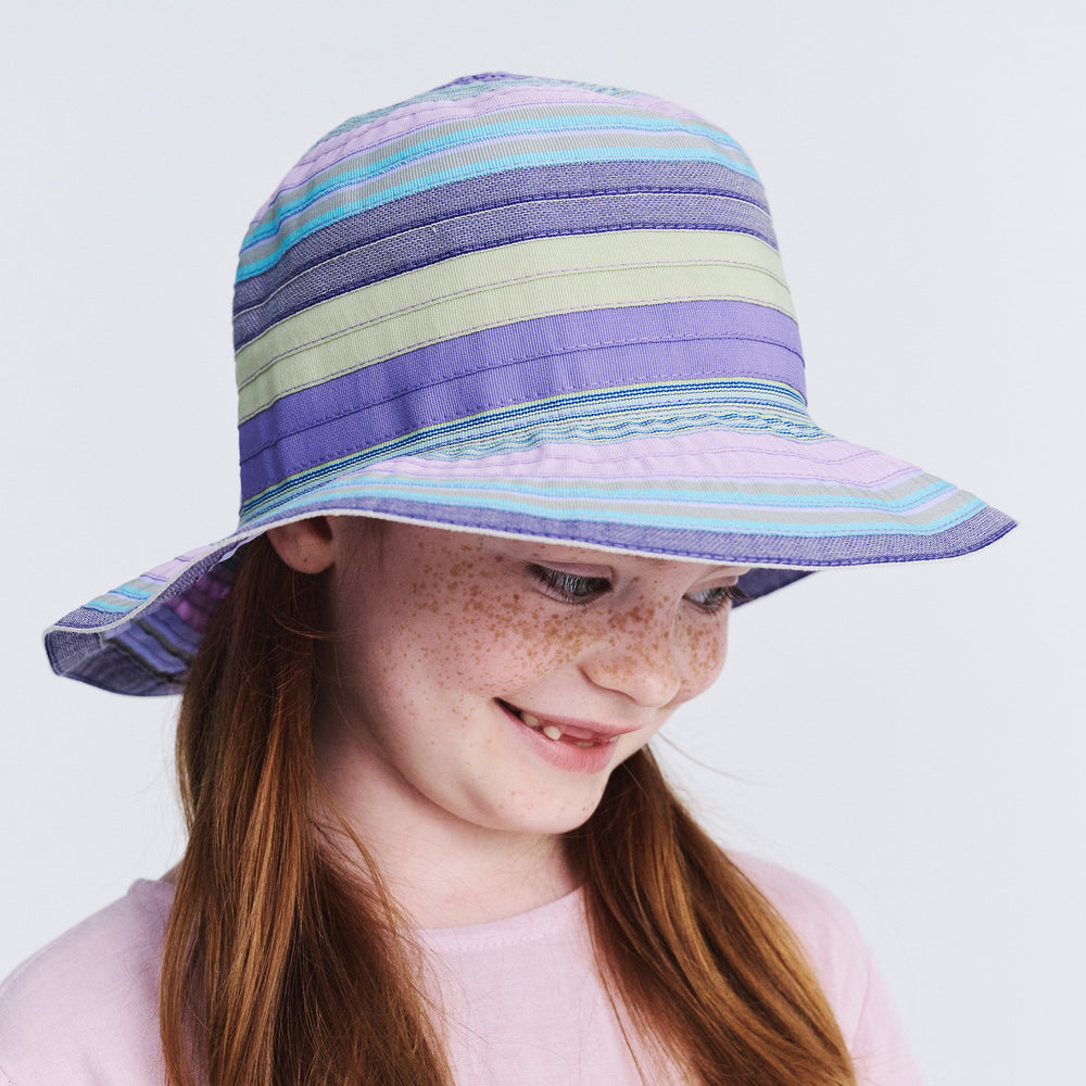 Cancer Council | Chloe Bucket Hat - Model | Lilacs  | UPF50+ Protection