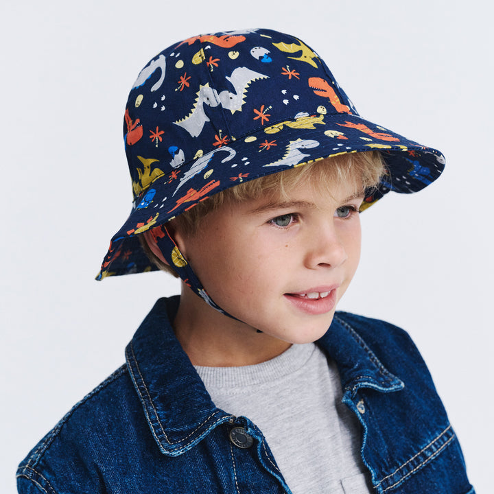 Cancer Council | Levi Bucket - Lifestyle | Dinosaur | UPF50+ Protection