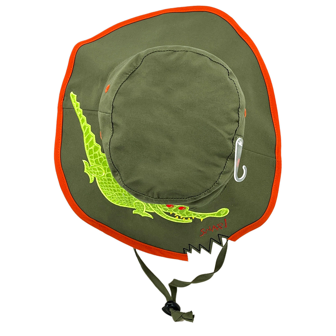Awesome wide brim hat from the top showing wide brim