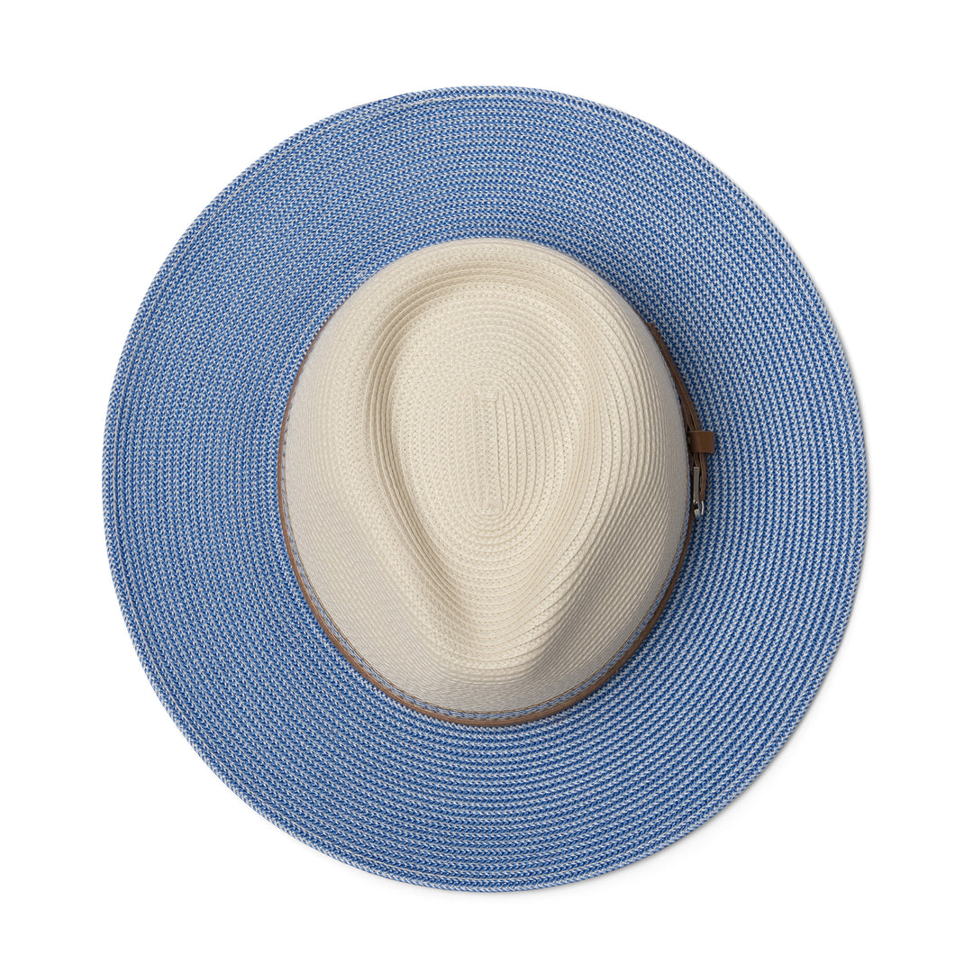 Cancer Council | Heritage Town & Country Hat - Top | Ivory/Ice Blue | UPF50+ Protection