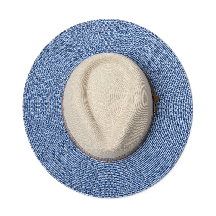 Cancer Council | Heritage Town & Country Hat - Top | Ivory/Ice Blue | UPF50+ Protection