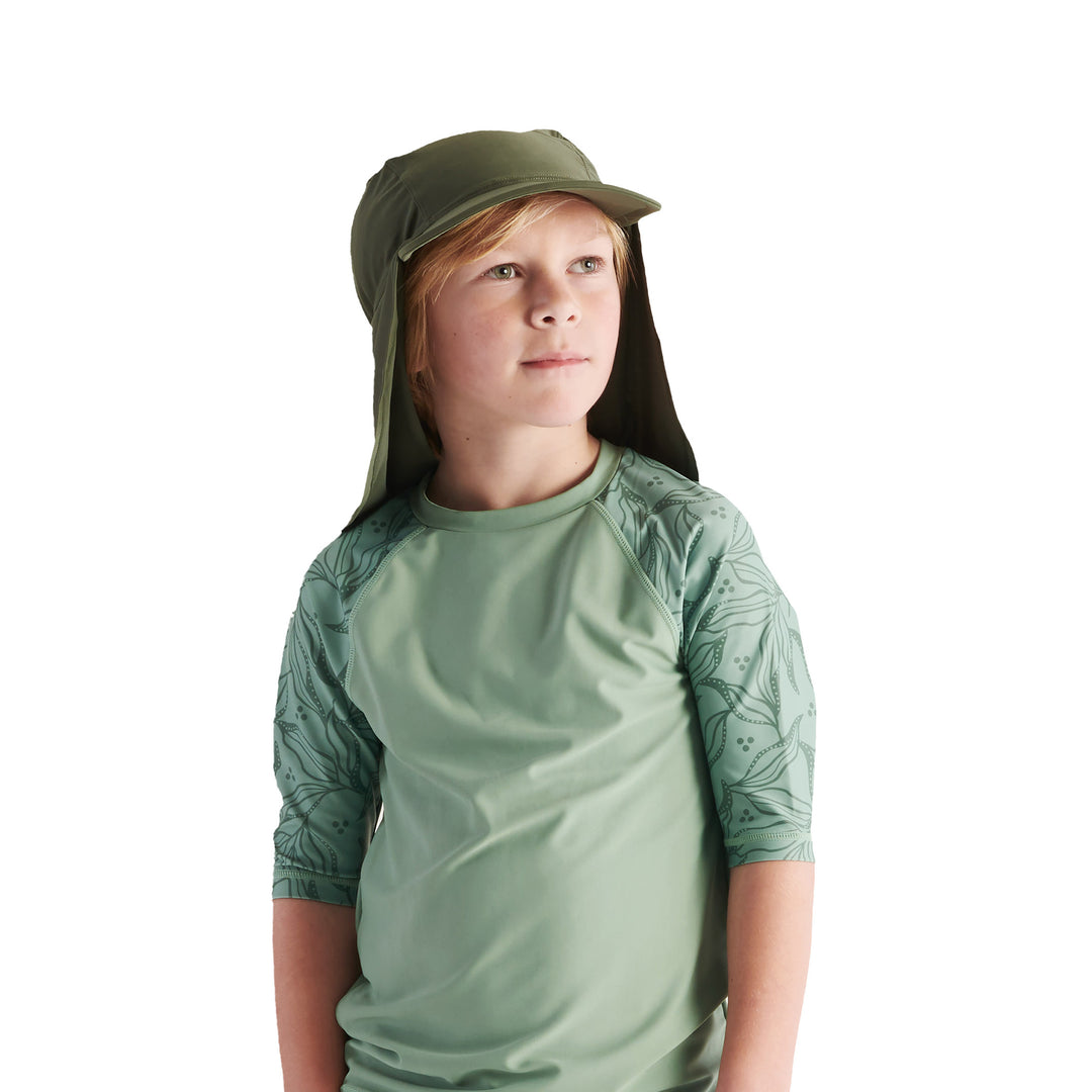 Kids Legionnaire Swim Hat - Khaki