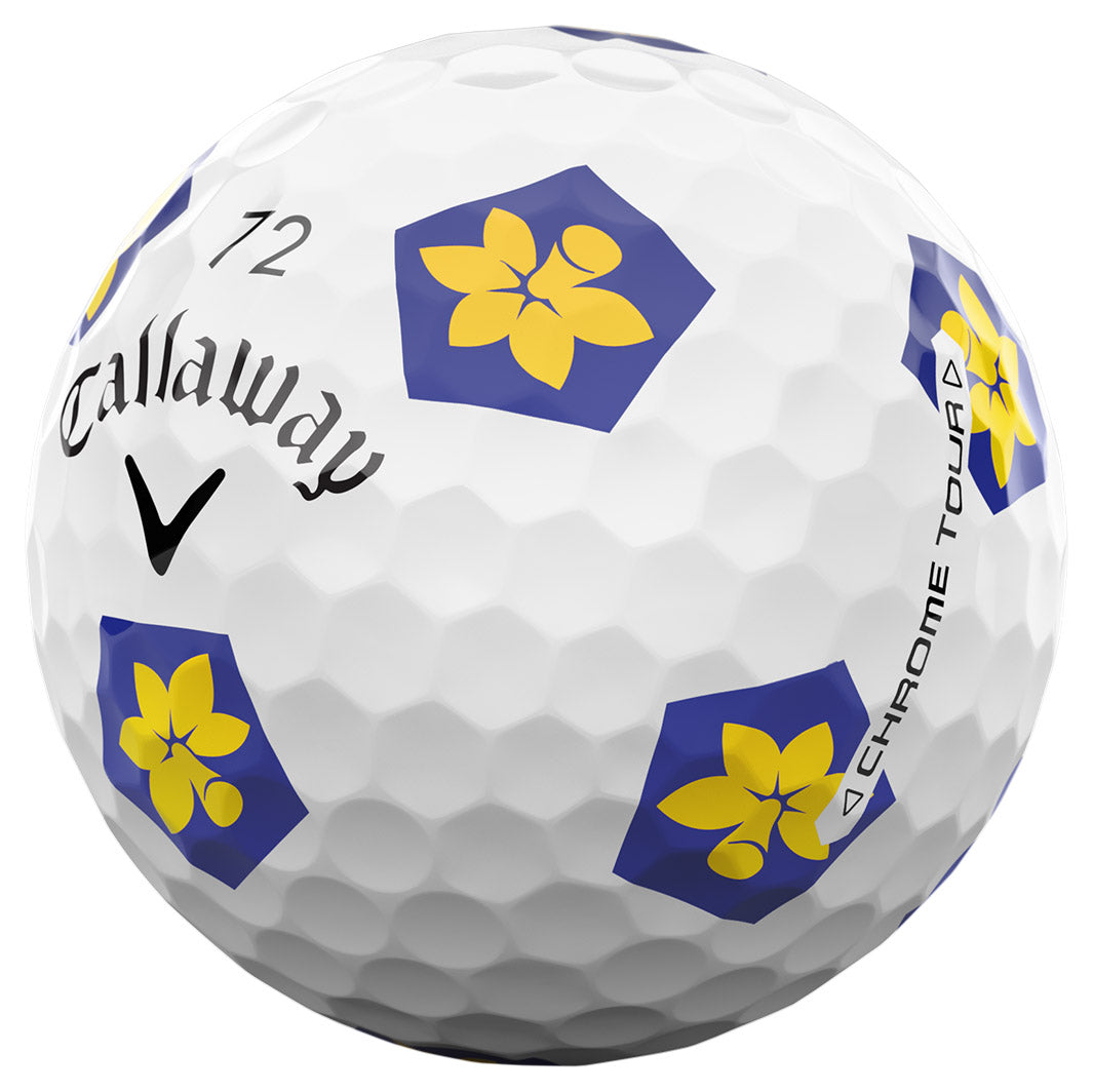 Callaway Chrome Tour Truvis Golf Balls - Cancer Council