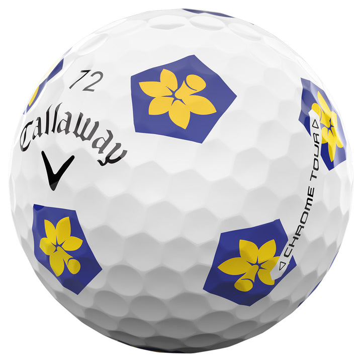 Callaway Chrome Tour Truvis Golf Balls - Cancer Council