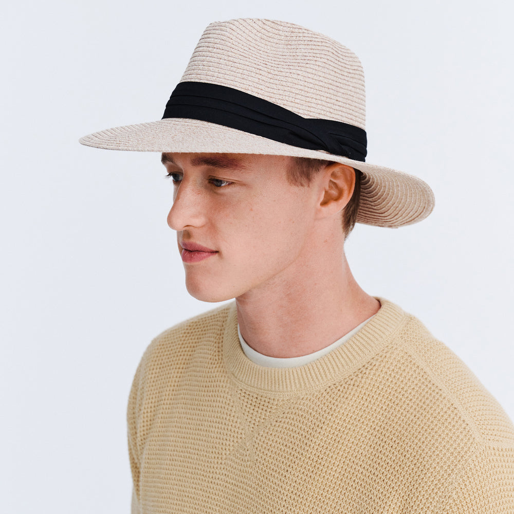 Cancer Council | Perry Fedora - Lifestyle Side | Oatmeal | UPF50+ Protection