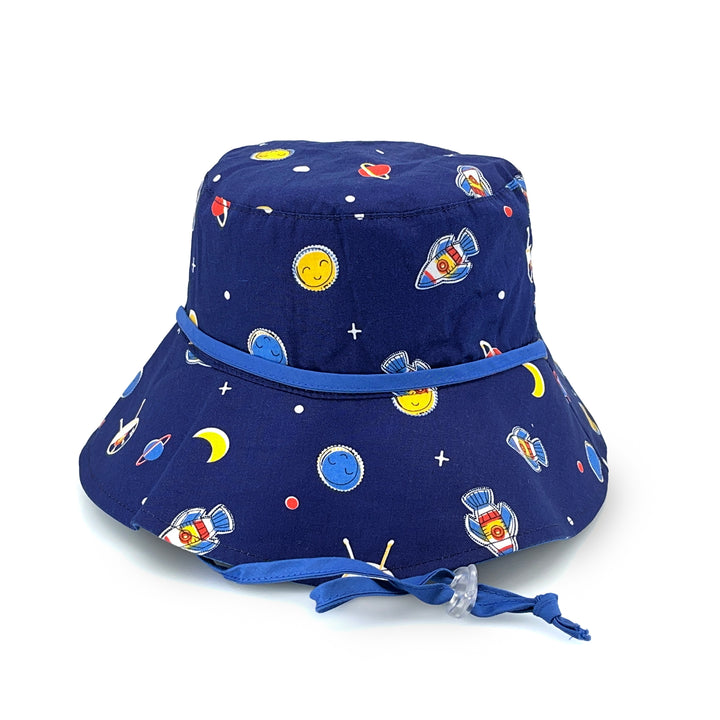 Cancer Council | Robin Bucket Hat - Flat | Navy Space | UPF50+ Protection