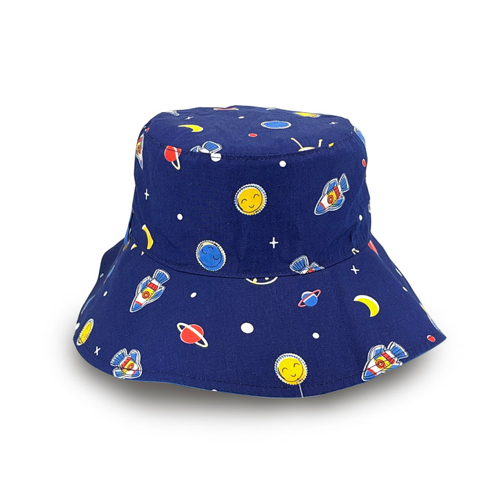 Cancer Council | Robin Bucket Hat - Front | Navy Space | UPF50+ Protection