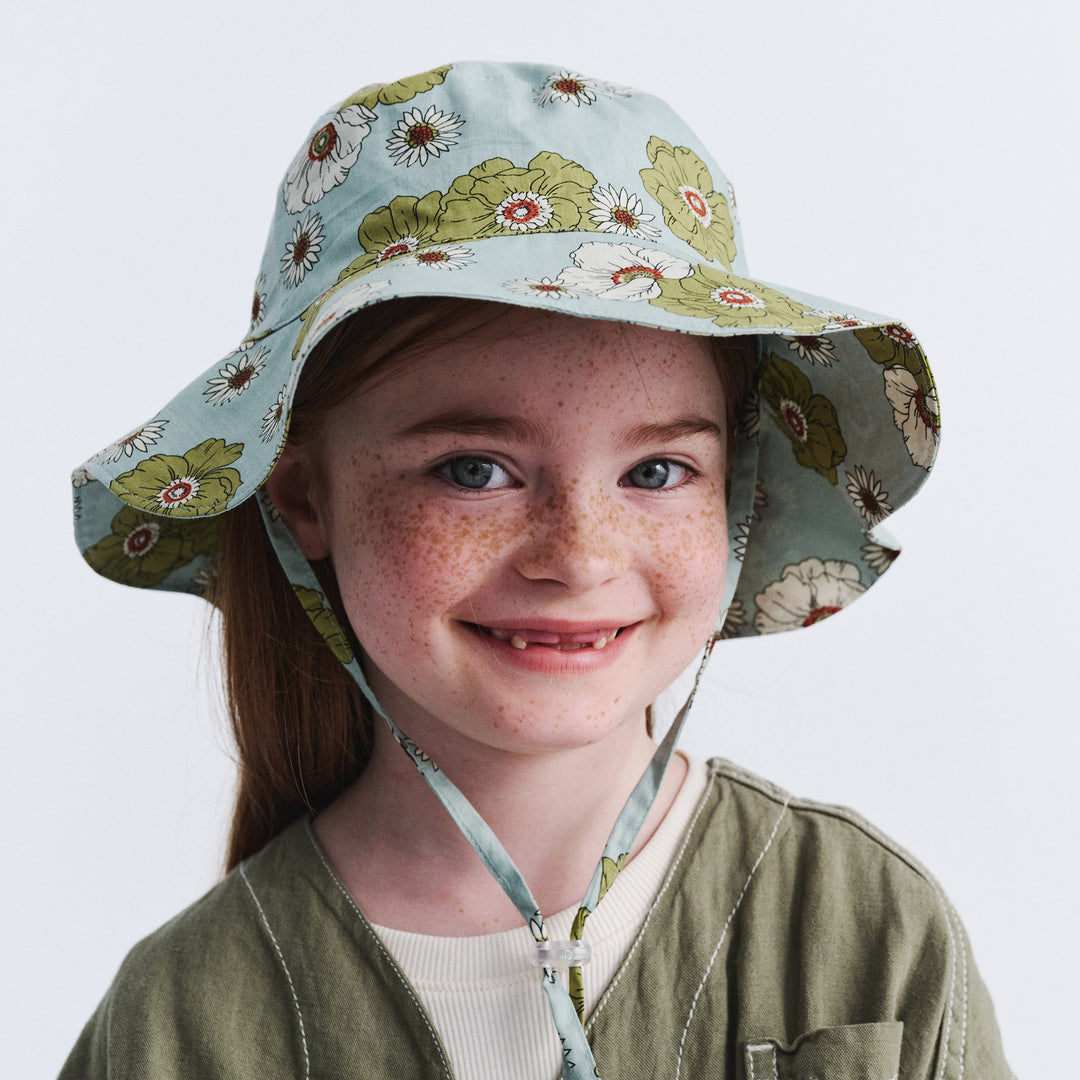 Cancer Council | Flora Bucket Hat - Lifestyle | Green | UPF50+ Protection
