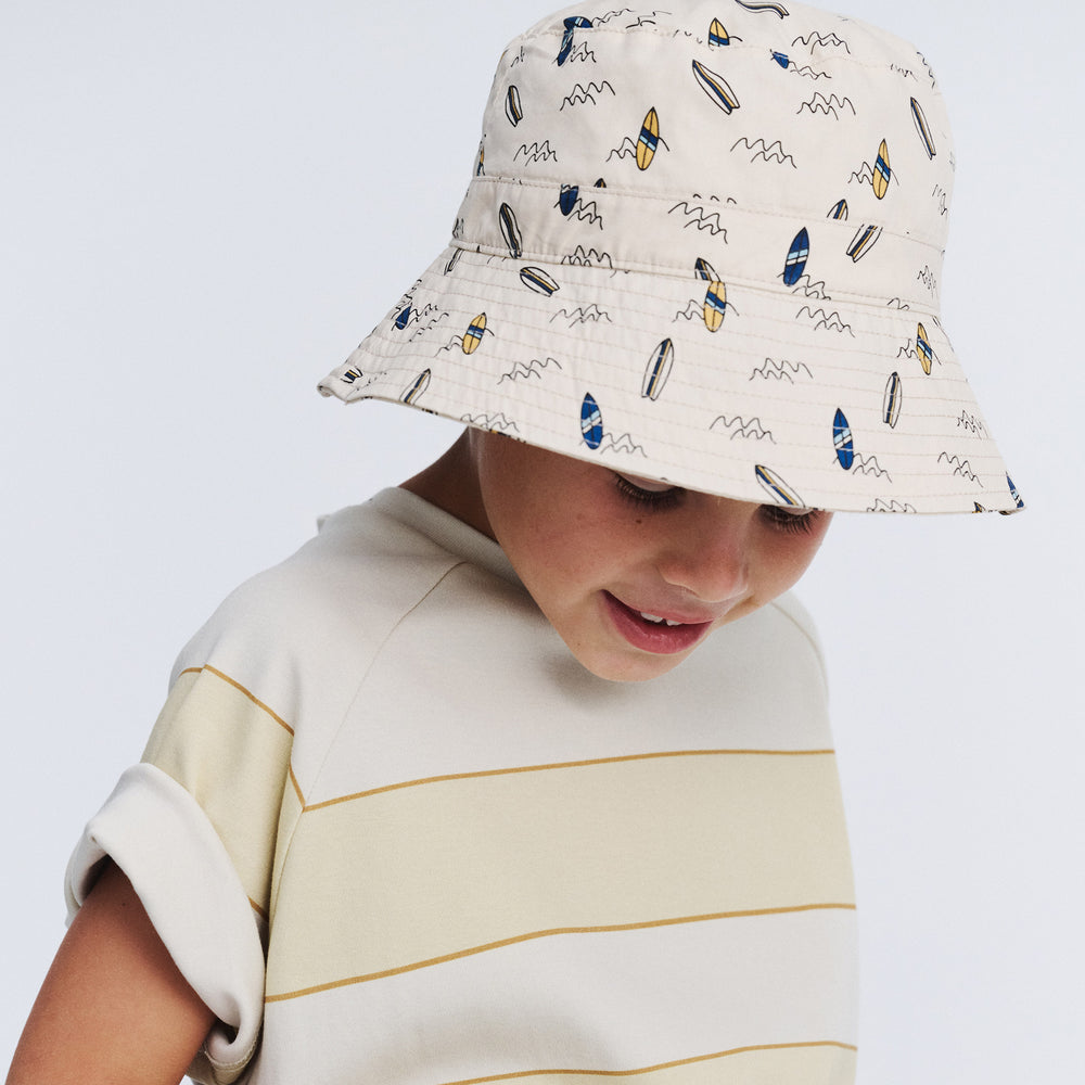 Cancer Council | Gale Bucket Hat - Model | Beige Surf | UPF50+ Protection