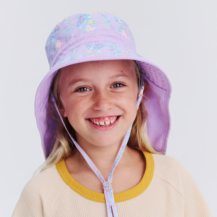 Remy Legionnaire Hat - Lilac Shells