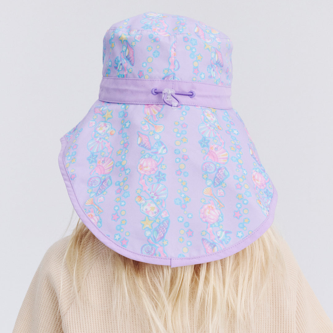 Remy Legionnaire Hat - Lilac Shells