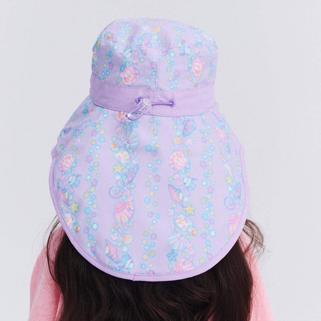 Remy Legionnaire Hat - Lilac Shells