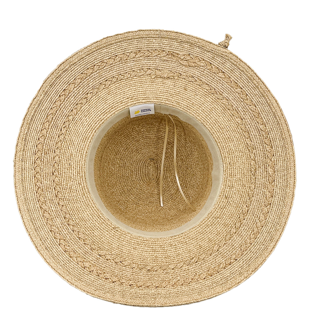 Cancer Council | Joyce Capeline - Under Brim | Natural | UPF50+ Protection