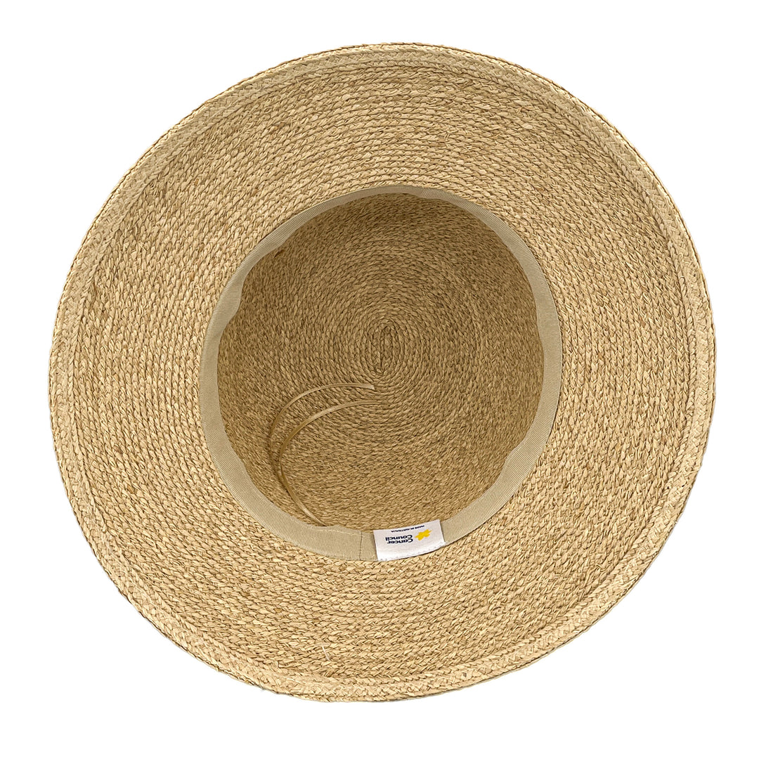 Cancer Council | Valerie Bucket Hat - Under Brim | Natural | UPF50+ Protection