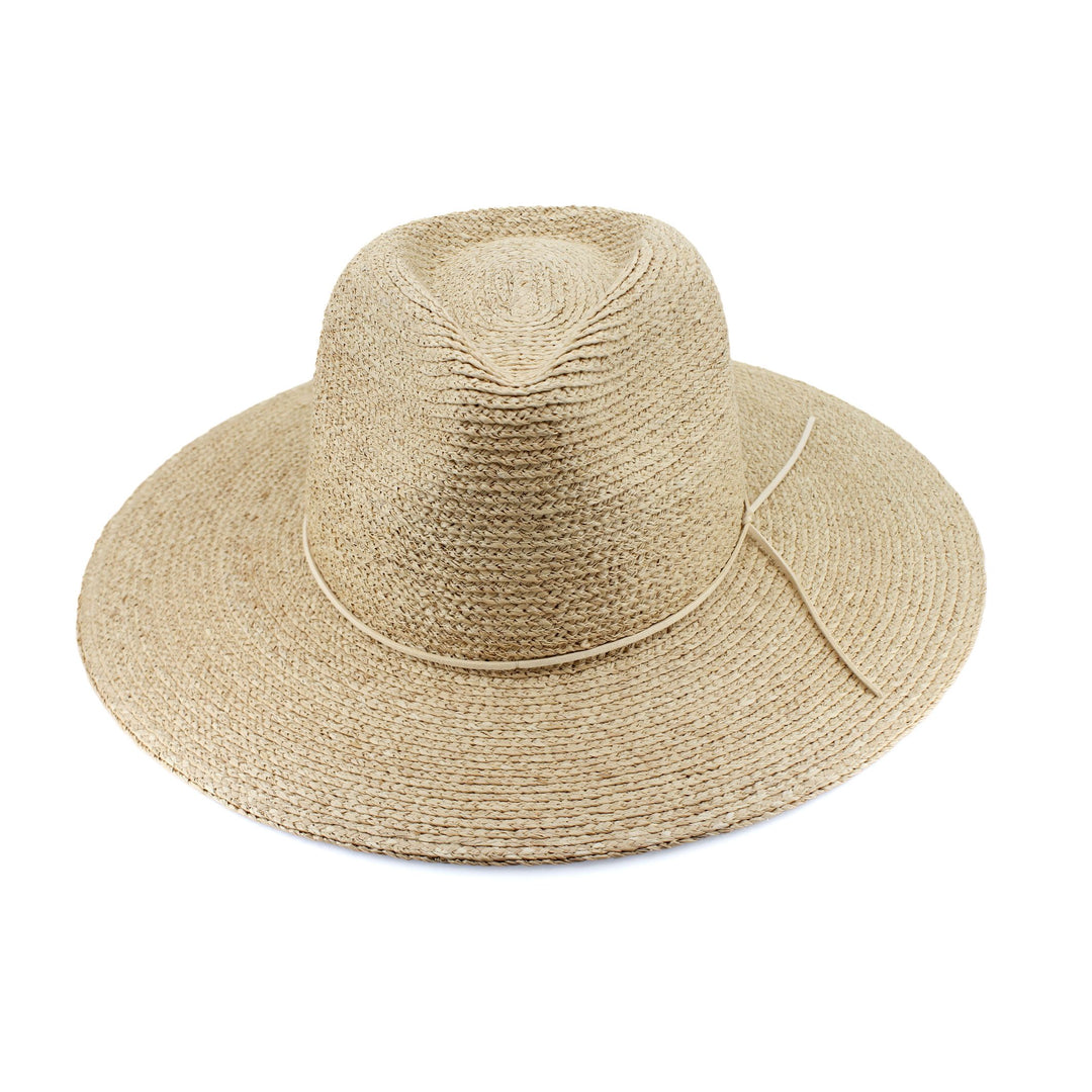 Cancer Council | Pamela Fedora Hat - Front | Natural | UPF50+ Protection