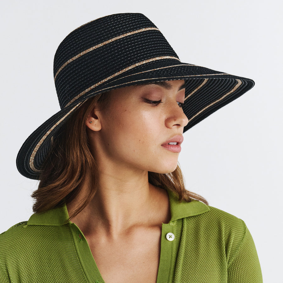 Cancer Council | Mariah Bucket Hat - Lifestyle | Black | UPF50+ Protection