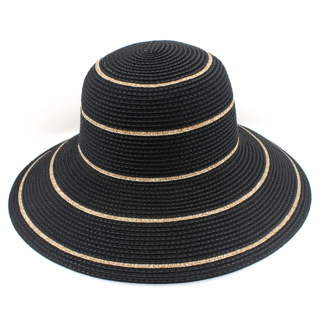 Cancer Council | Mariah Bucket Hat - Front | Black | UPF50+ Protection