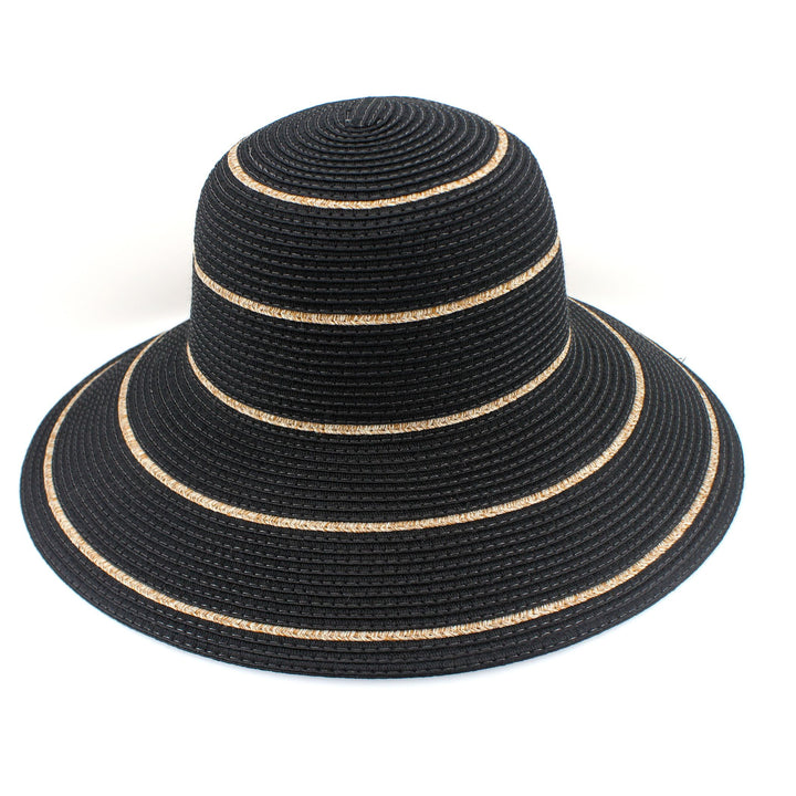 Cancer Council | Mariah Bucket Hat - Front | Black | UPF50+ Protection