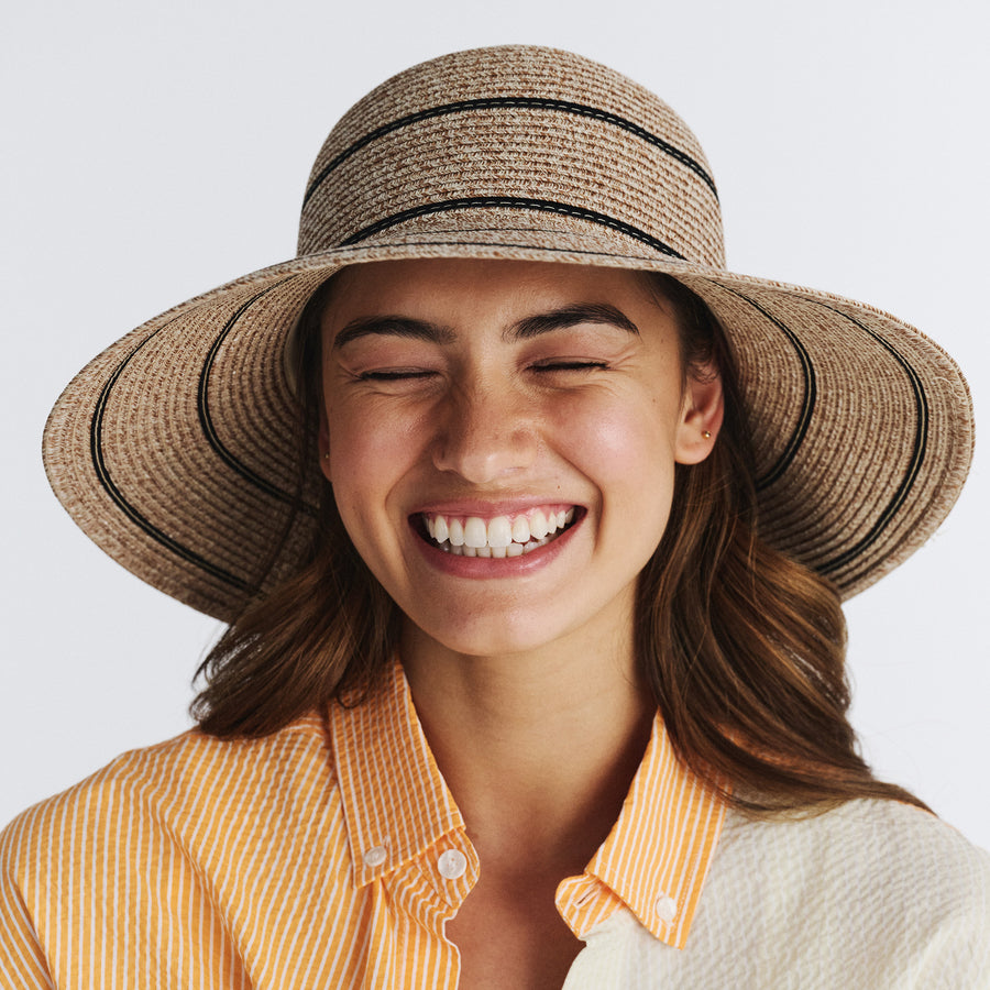 Cancer Council | Mariah Bucket Hat - Lifestyle  | Mixed Camel | UPF50+ Protection