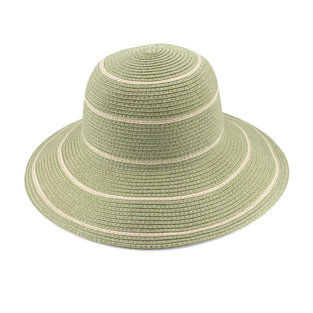 Cancer Council | Mariah Bucket Hat - Front | Sage | UPF50+ Protection
