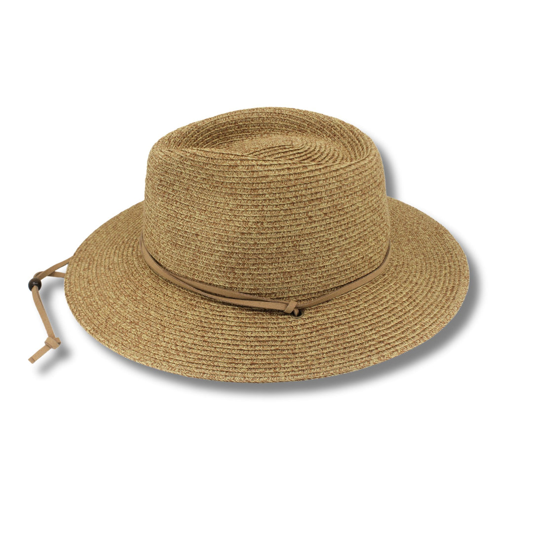 Cancer Council | Jody Fedora Hat - Side | Camel | UPF50+ Protection