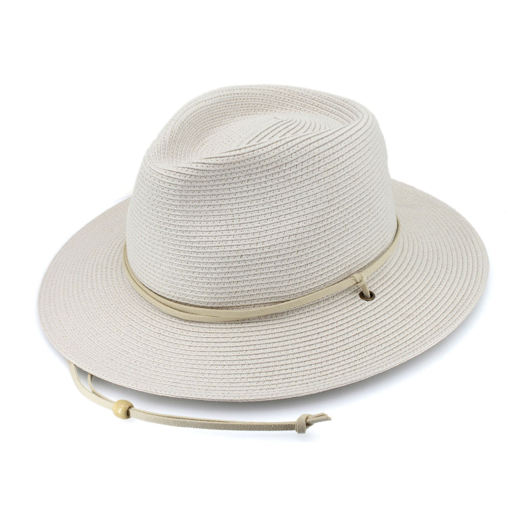 Cancer Council | Jody Fedora Hat - Angle | Ivory | UPF50+ Protection