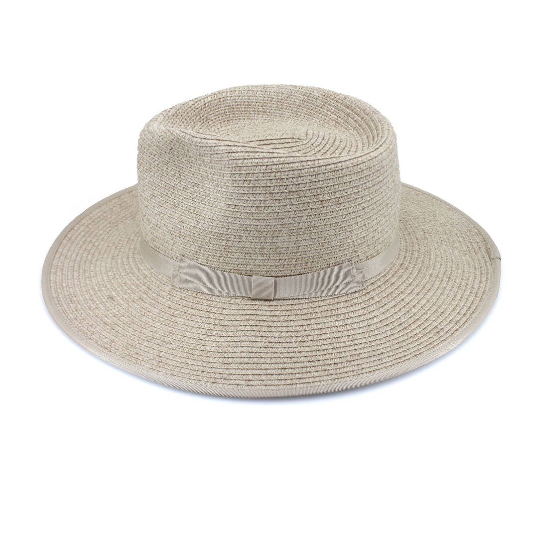 Linda Fedora Hat - Mixed Camel