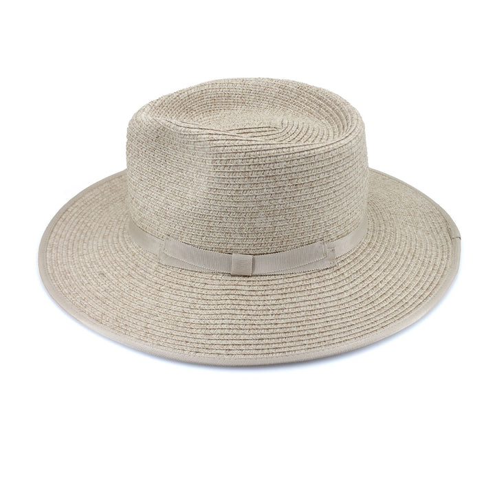 Linda Fedora Hat - Mixed Camel